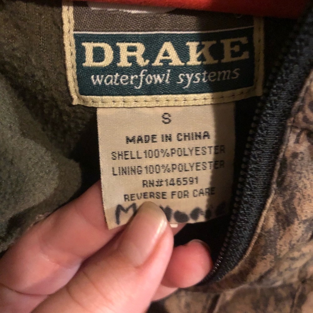 Drake hunting jacket